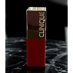 CLINIQUE Pop Lip Colour + Primer Lipstick 24 RASPBERRY POP ~ TRAVEL SIZE ~ NWOB